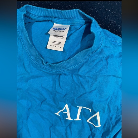 Blue alpha gamma delta tshirt - Picture 1 of 2